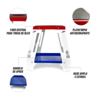 Cavalete Central para Moto HS - JP Racing - Imagem 3