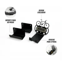 Suporte de Parede Bike Pedal MTB - PD HS - Imagem 2